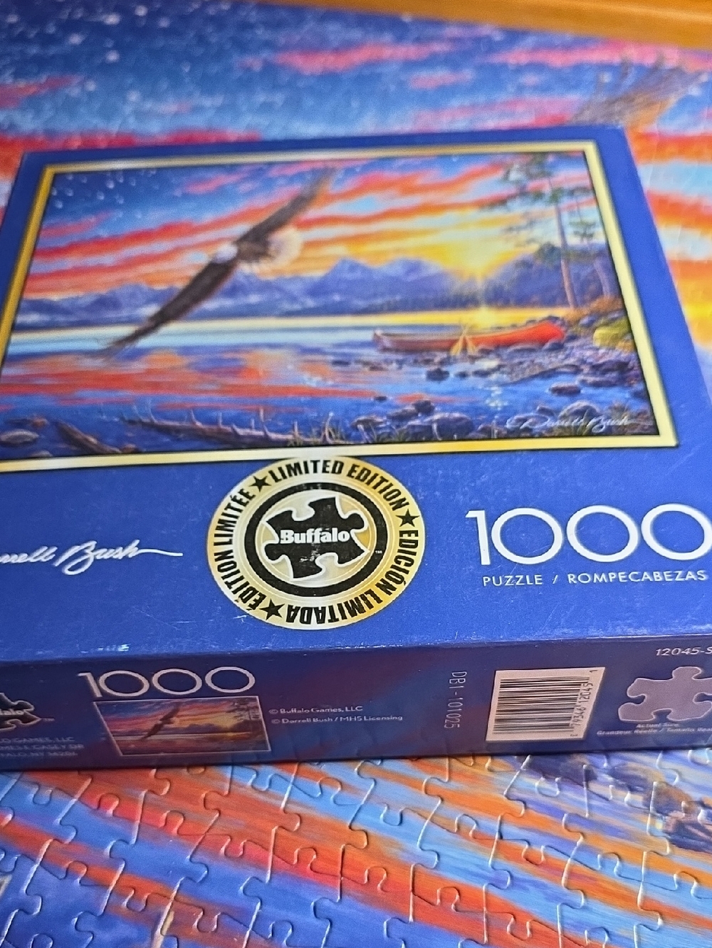 Buffalo David Bitton Blue 1000-Piece Limited Edition Puzzle